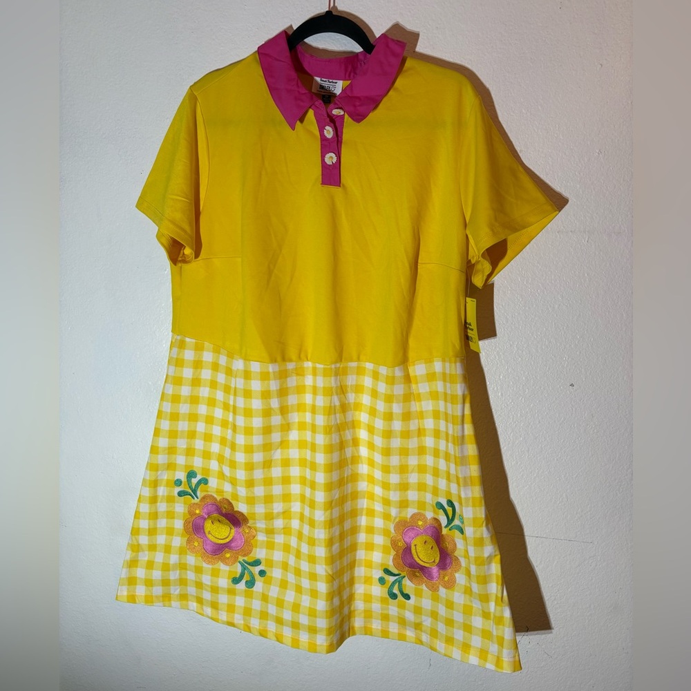 Smak Parlour x Unique Vintage Smiley Gingham Dress